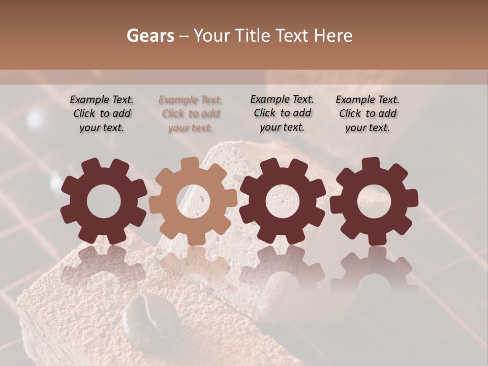 Sweet Square Eating PowerPoint Template