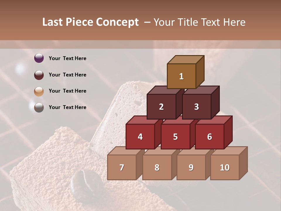 Sweet Square Eating PowerPoint Template