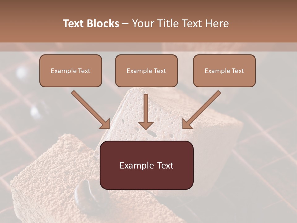 Sweet Square Eating PowerPoint Template