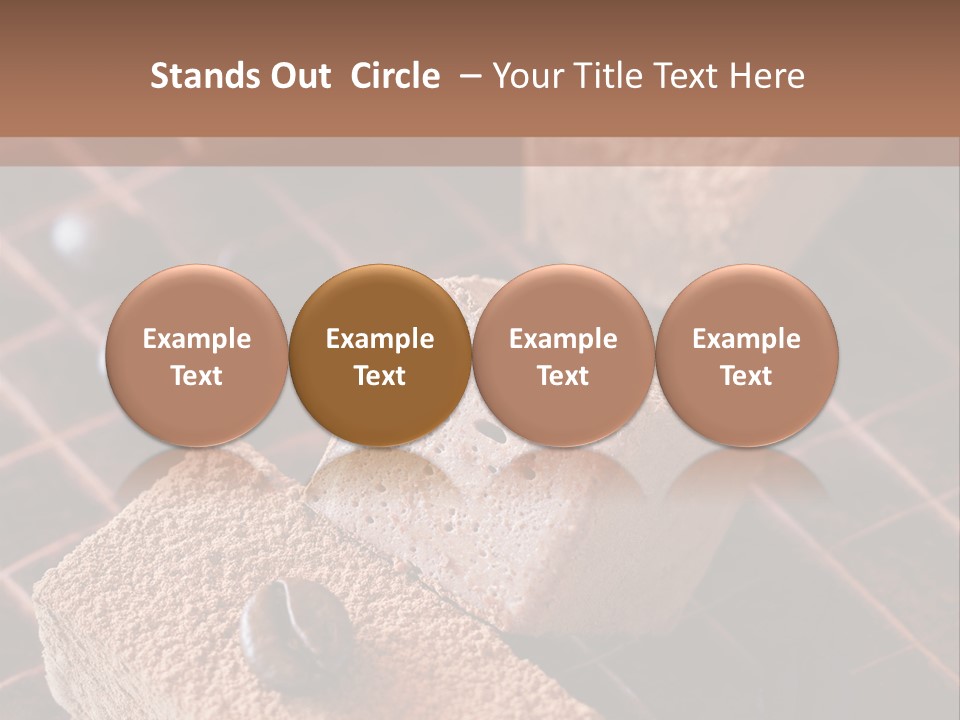 Sweet Square Eating PowerPoint Template