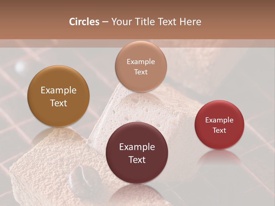 Sweet Square Eating PowerPoint Template