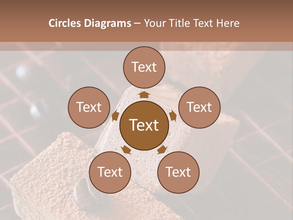 Sweet Square Eating PowerPoint Template