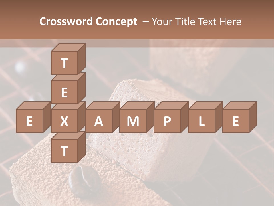 Sweet Square Eating PowerPoint Template