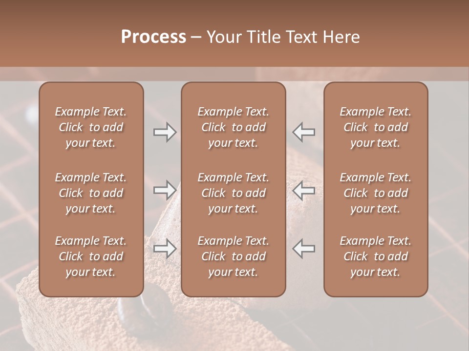 Sweet Square Eating PowerPoint Template
