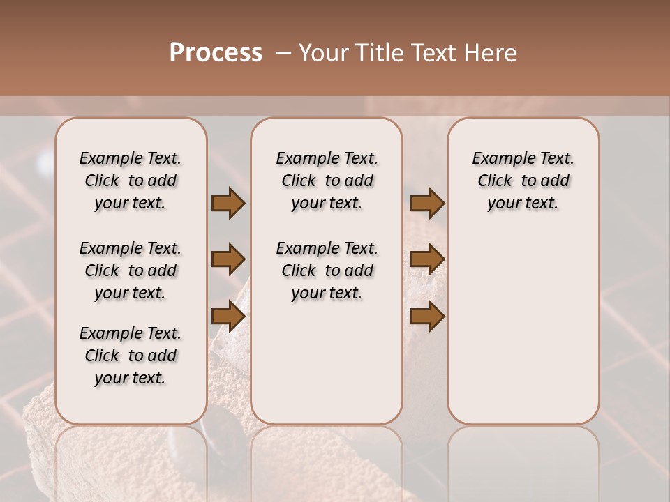 Sweet Square Eating PowerPoint Template