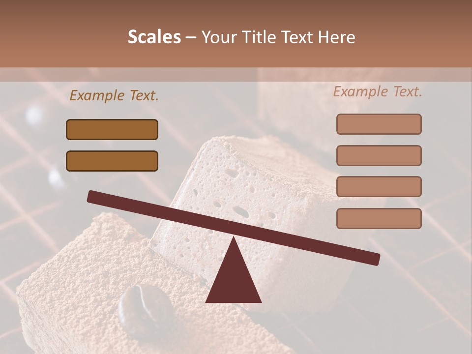 Sweet Square Eating PowerPoint Template