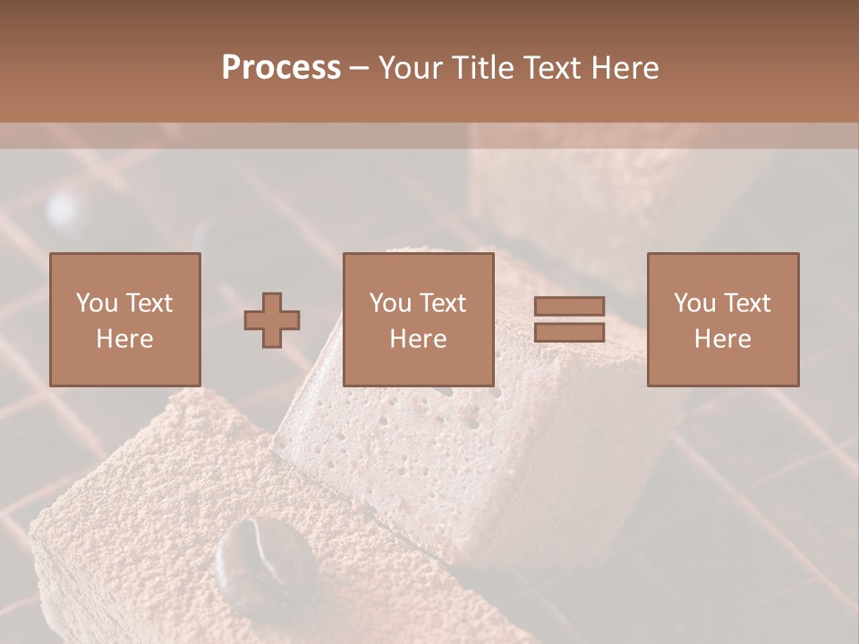 Sweet Square Eating PowerPoint Template