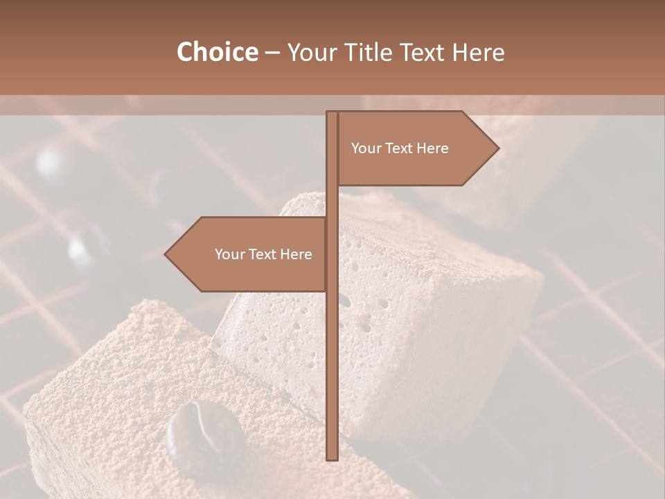 Sweet Square Eating PowerPoint Template