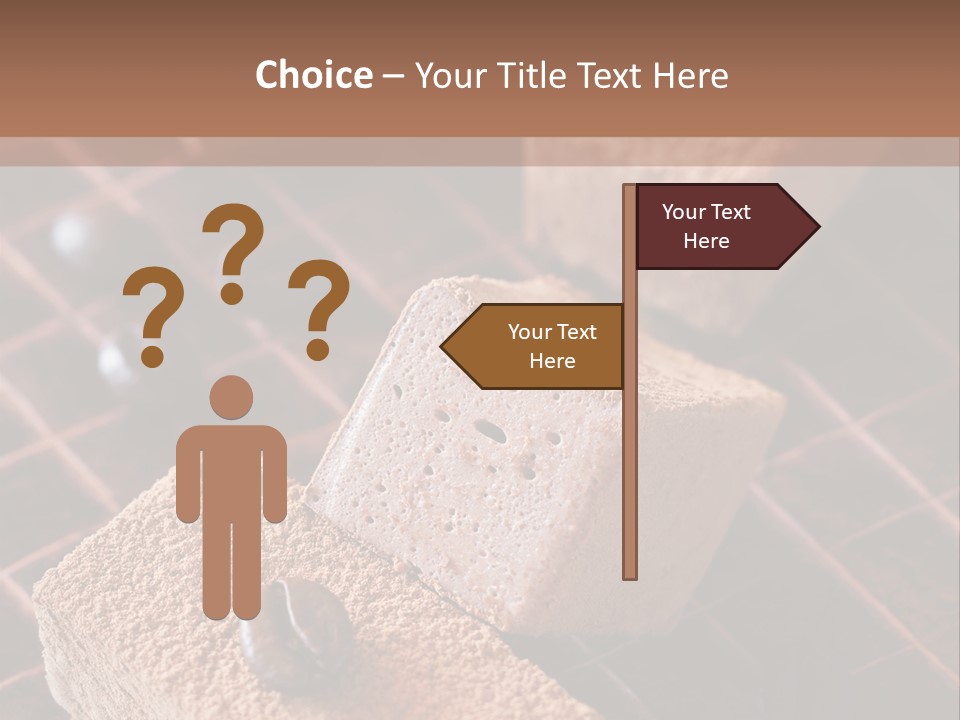 Sweet Square Eating PowerPoint Template