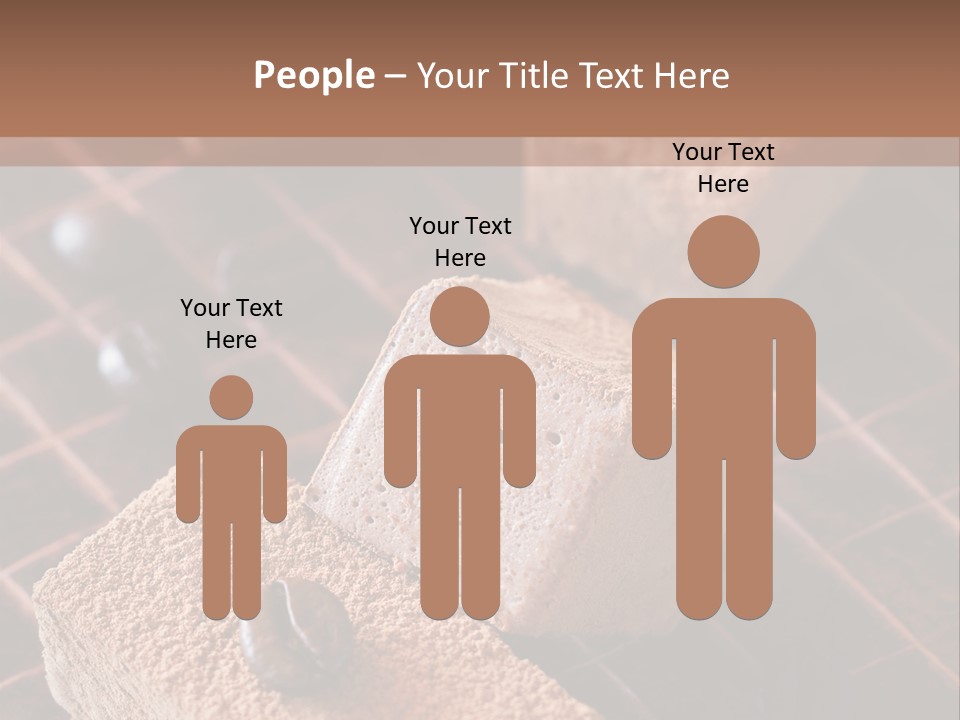 Sweet Square Eating PowerPoint Template