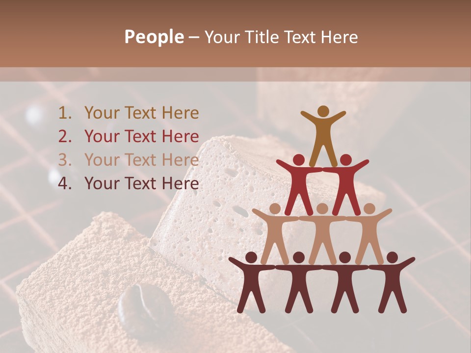 Sweet Square Eating PowerPoint Template