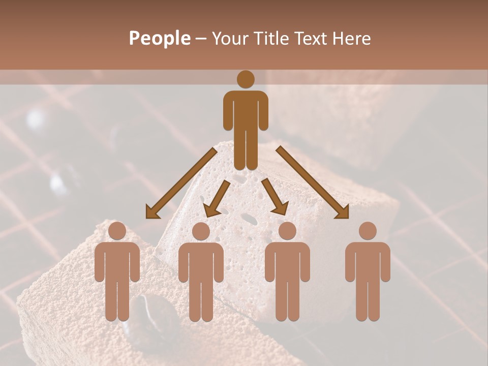 Sweet Square Eating PowerPoint Template