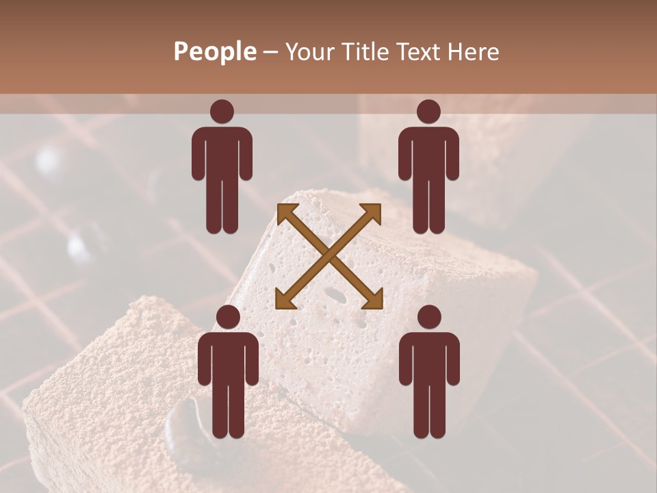 Sweet Square Eating PowerPoint Template