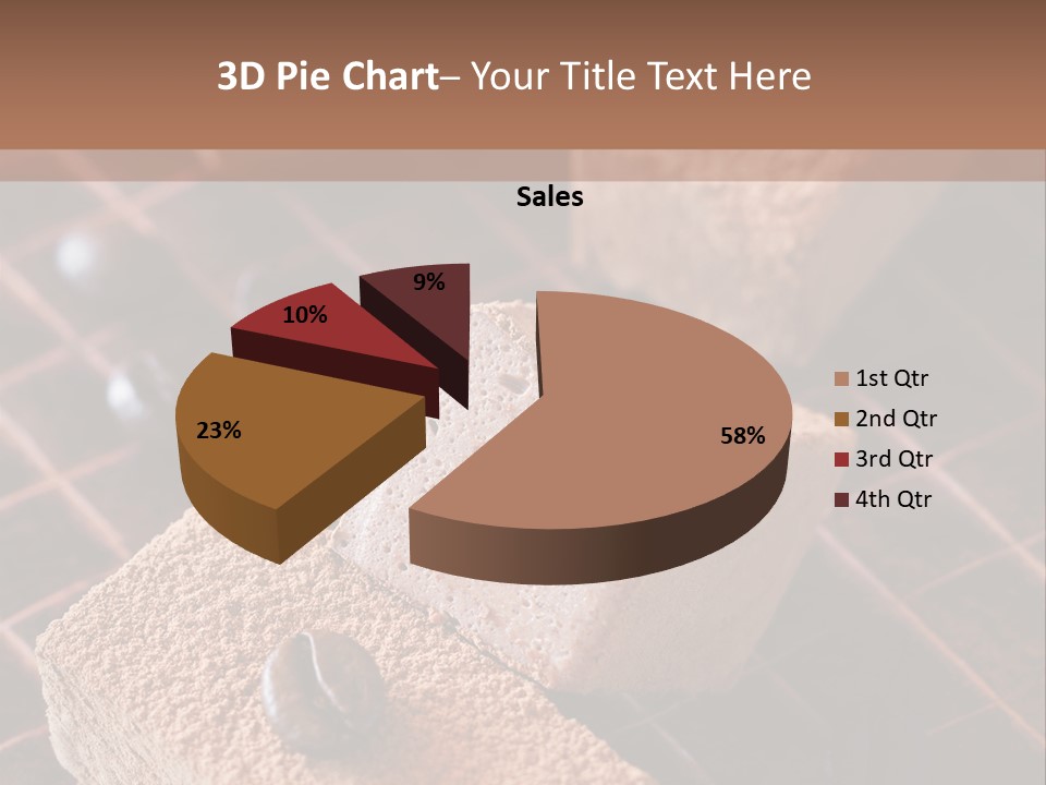 Sweet Square Eating PowerPoint Template