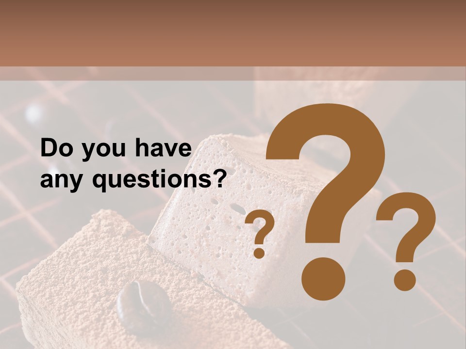 Sweet Square Eating PowerPoint Template