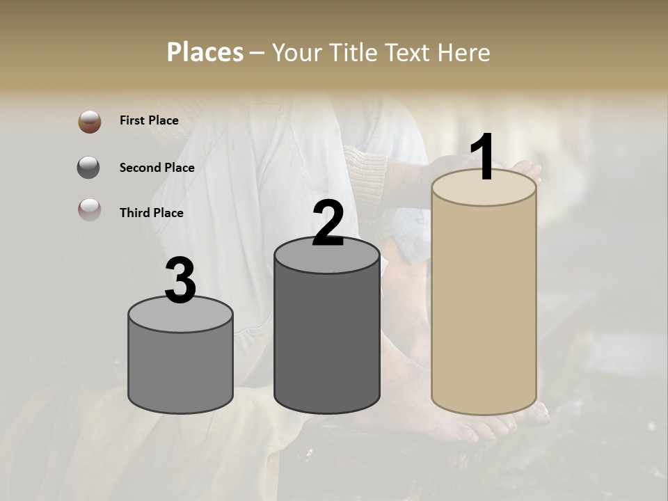 Beggar Trash Drunkeness PowerPoint Template