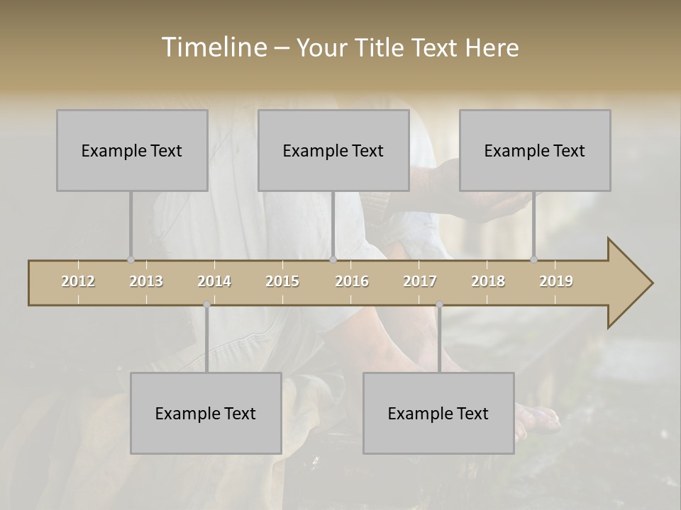 Beggar Trash Drunkeness PowerPoint Template