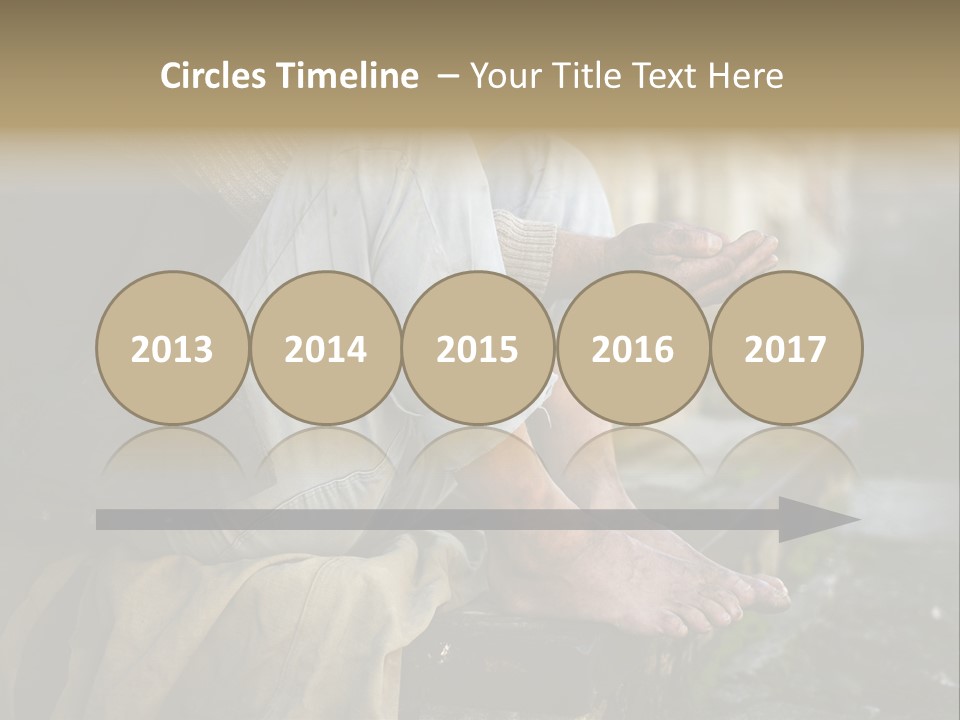 Beggar Trash Drunkeness PowerPoint Template
