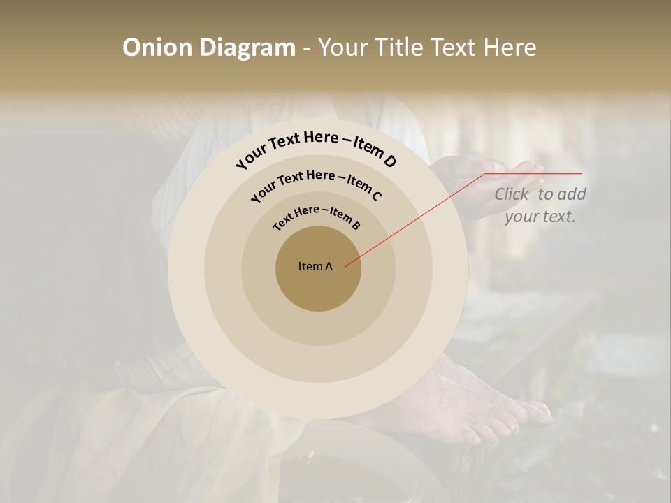 Beggar Trash Drunkeness PowerPoint Template