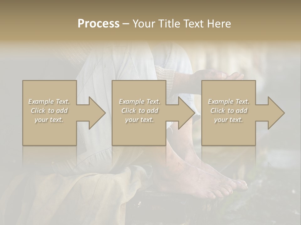 Beggar Trash Drunkeness PowerPoint Template