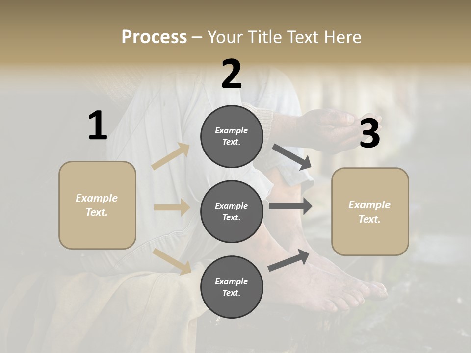 Beggar Trash Drunkeness PowerPoint Template
