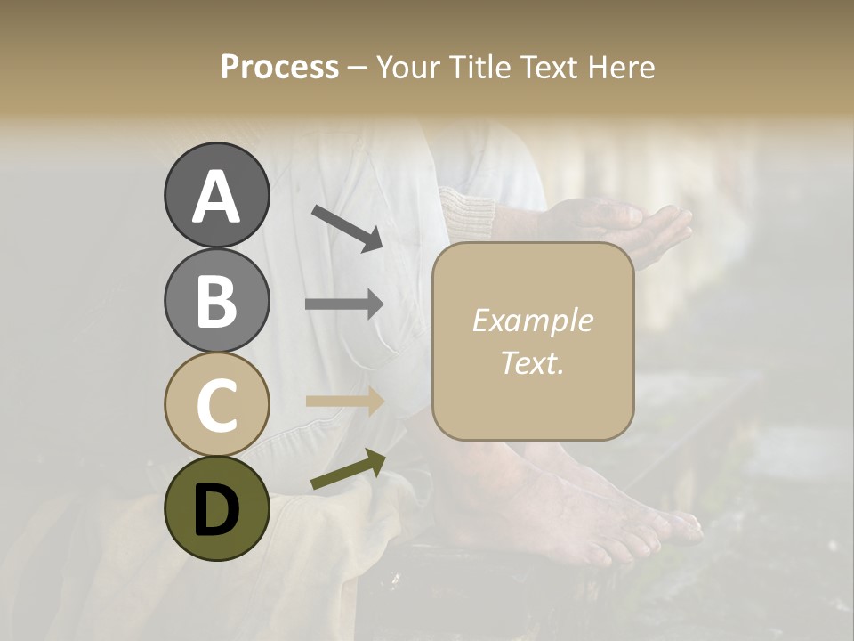 Beggar Trash Drunkeness PowerPoint Template