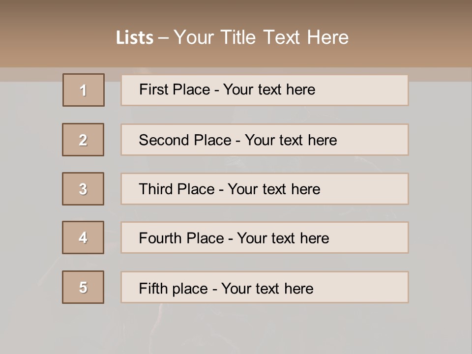 Serious Fashion Y PowerPoint Template