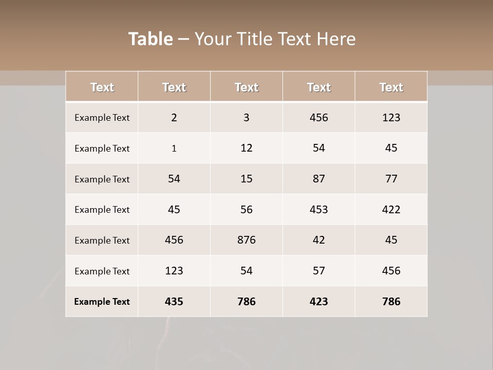 Serious Fashion Y PowerPoint Template
