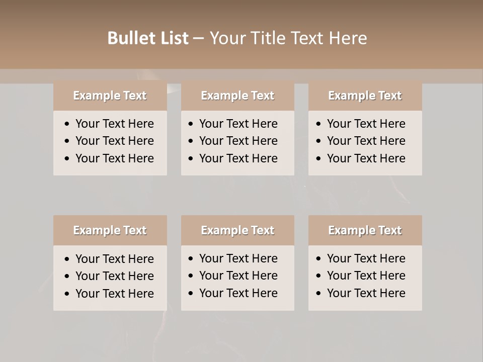 Serious Fashion Y PowerPoint Template