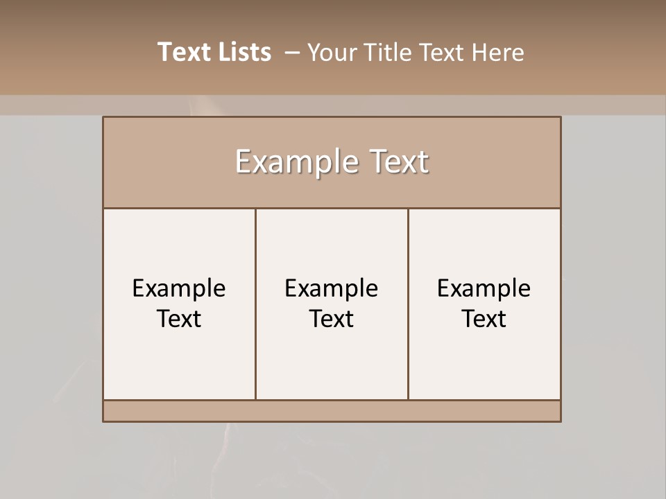 Serious Fashion Y PowerPoint Template