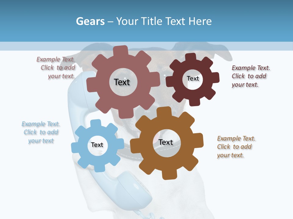 Business Talk Message PowerPoint Template