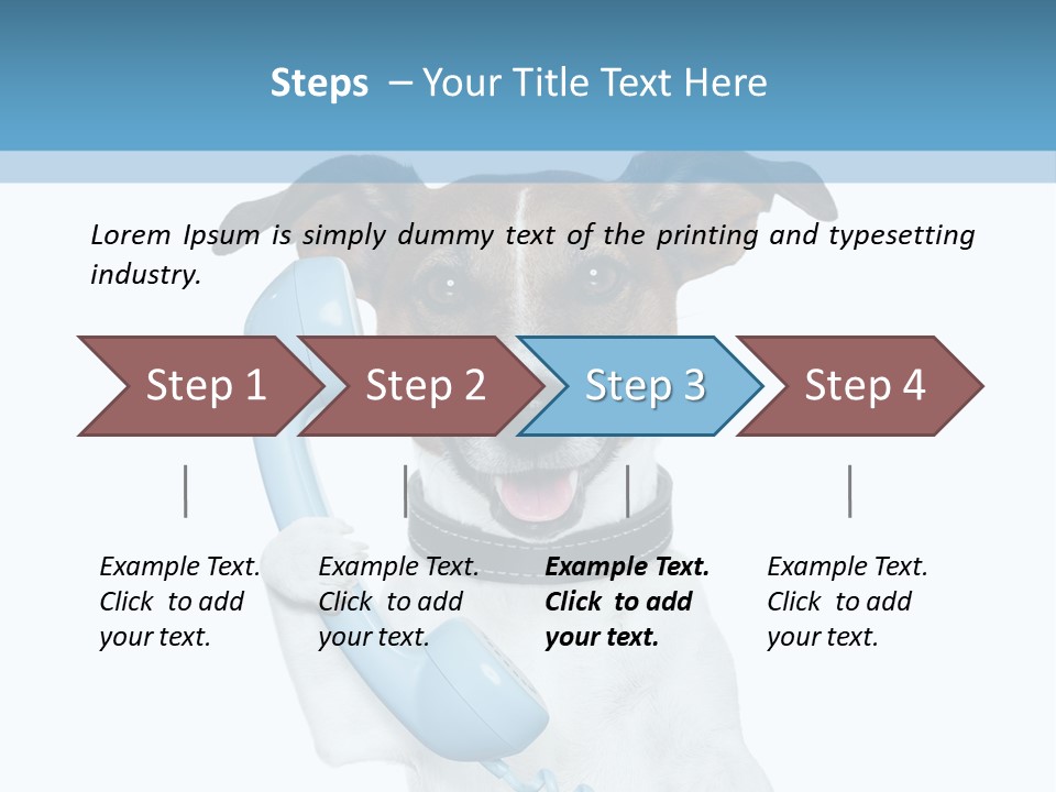 Business Talk Message PowerPoint Template