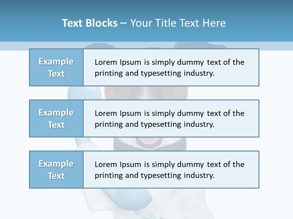 Business Talk Message PowerPoint Template