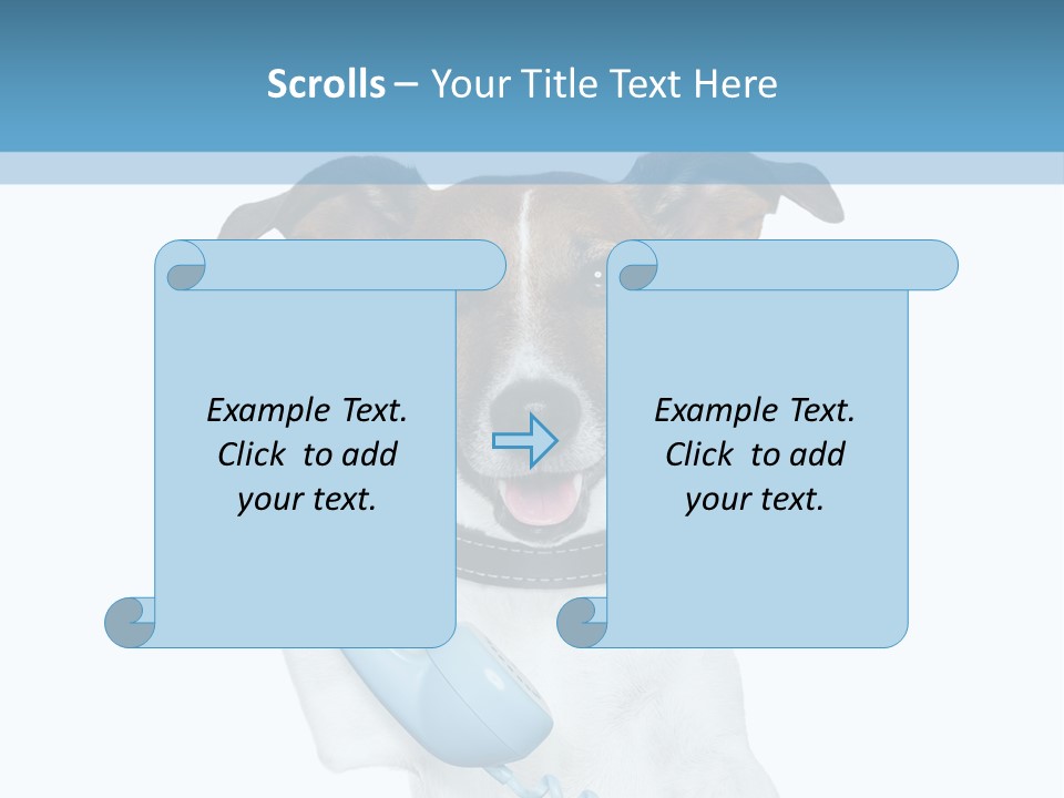 Business Talk Message PowerPoint Template