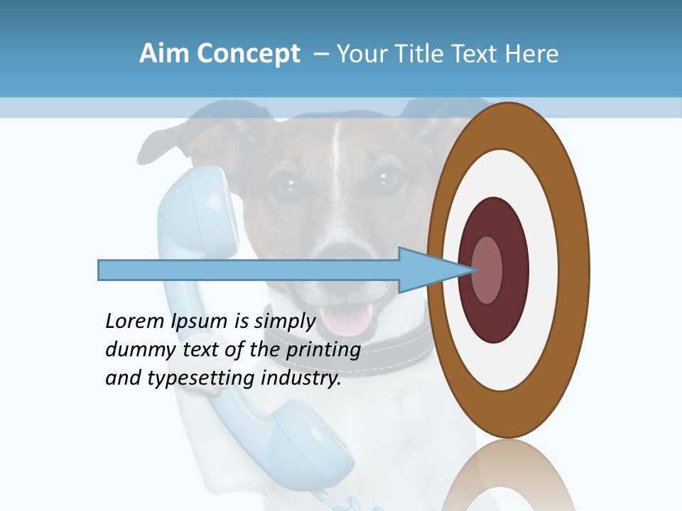 Business Talk Message PowerPoint Template