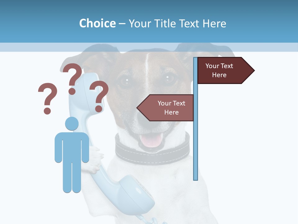 Business Talk Message PowerPoint Template