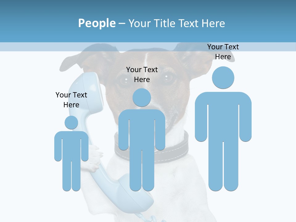 Business Talk Message PowerPoint Template