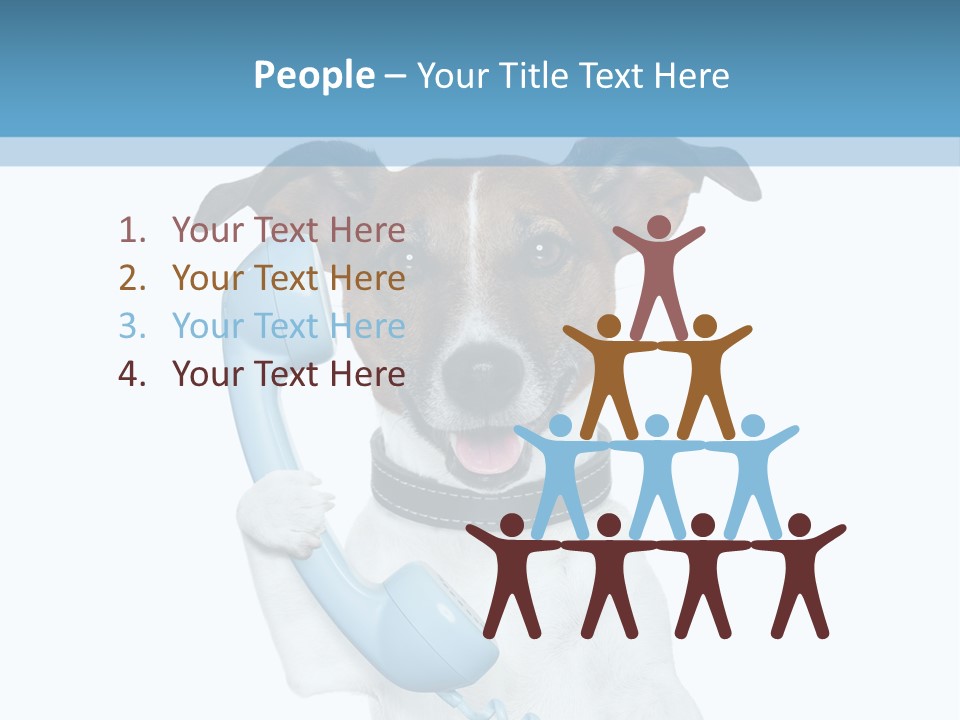 Business Talk Message PowerPoint Template