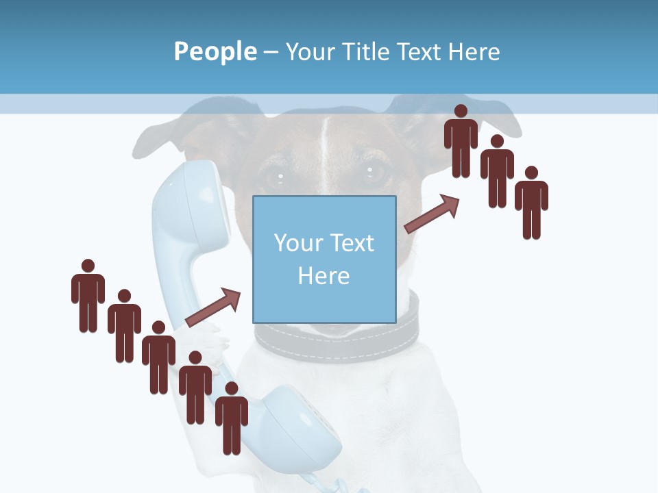 Business Talk Message PowerPoint Template