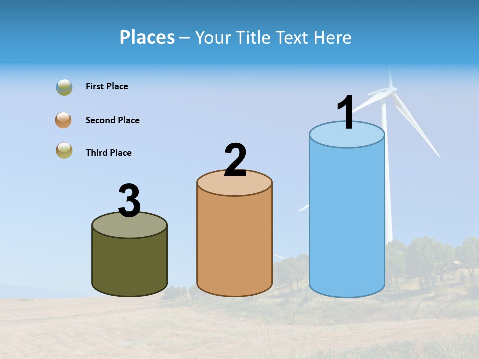 Sustainability Electrical Generator PowerPoint Template