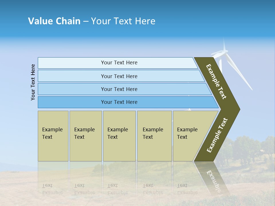 Sustainability Electrical Generator PowerPoint Template
