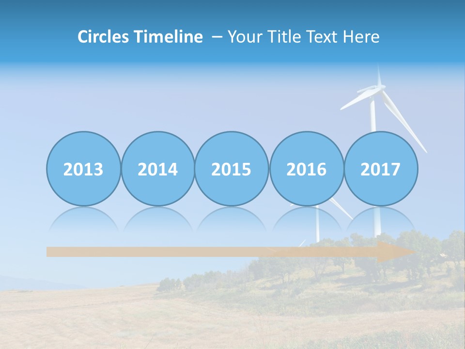 Sustainability Electrical Generator PowerPoint Template