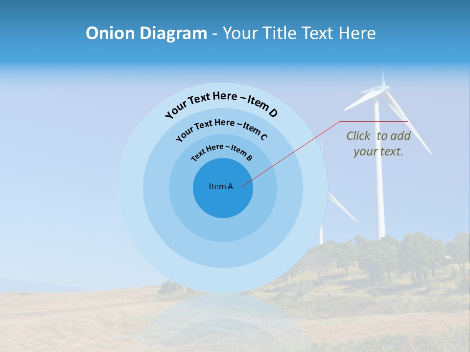 Sustainability Electrical Generator PowerPoint Template