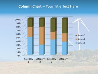 Sustainability Electrical Generator PowerPoint Template