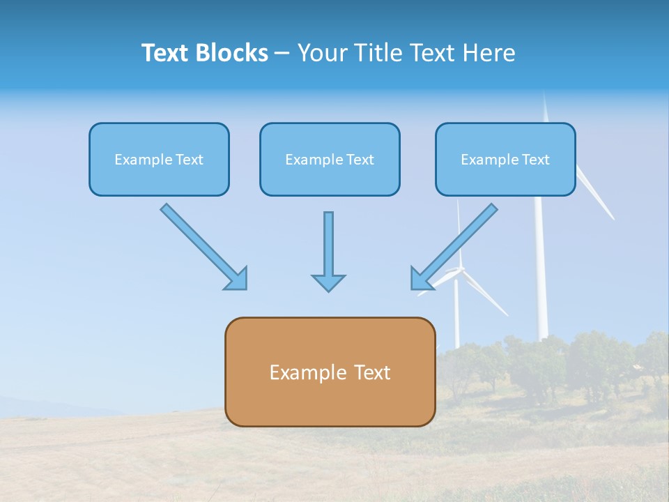 Sustainability Electrical Generator PowerPoint Template