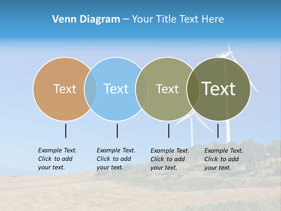 Sustainability Electrical Generator PowerPoint Template