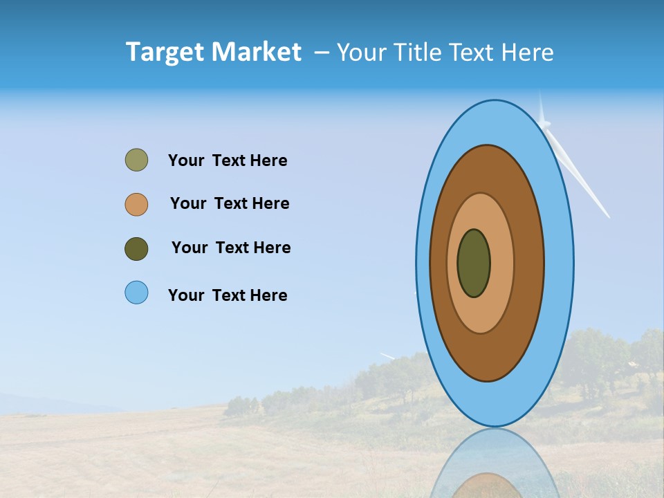 Sustainability Electrical Generator PowerPoint Template