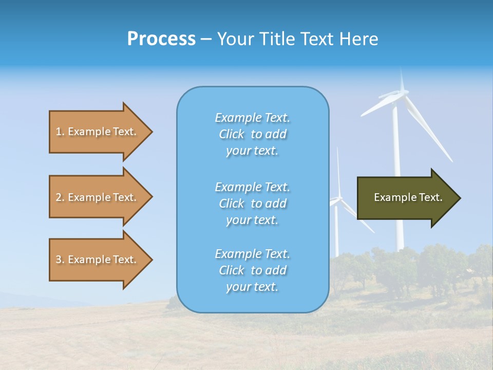 Sustainability Electrical Generator PowerPoint Template