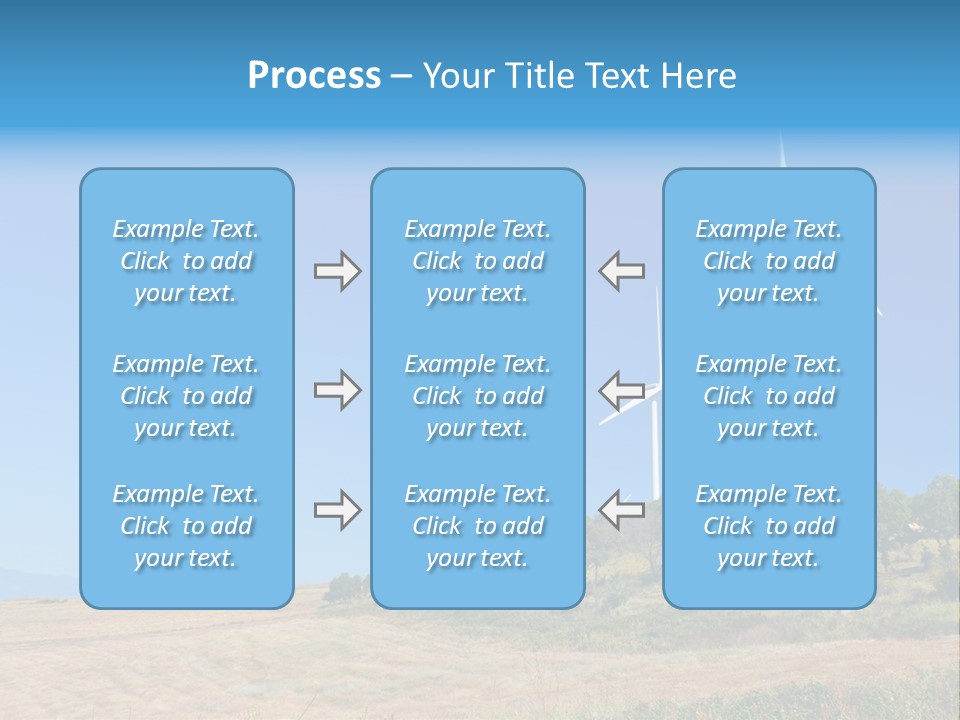 Sustainability Electrical Generator PowerPoint Template
