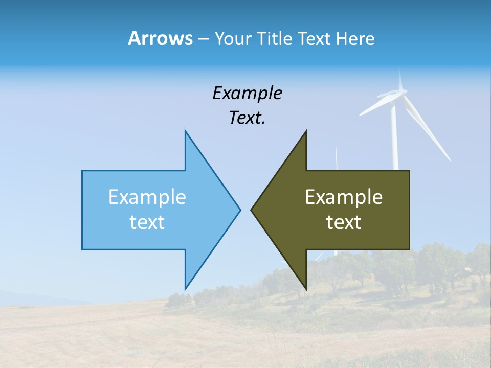 Sustainability Electrical Generator PowerPoint Template